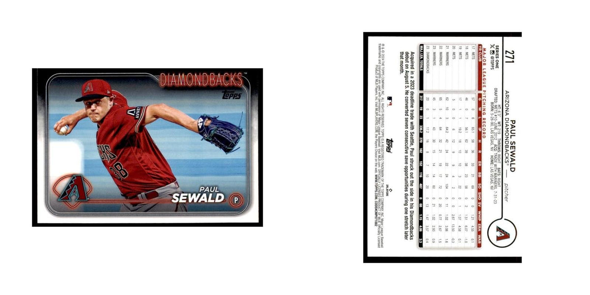 2024 Topps Series 1 Paul Sewald Diamondbacks #271