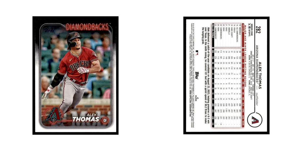 2024 Topps Series 1 Alek Thomas Diamondbacks #282