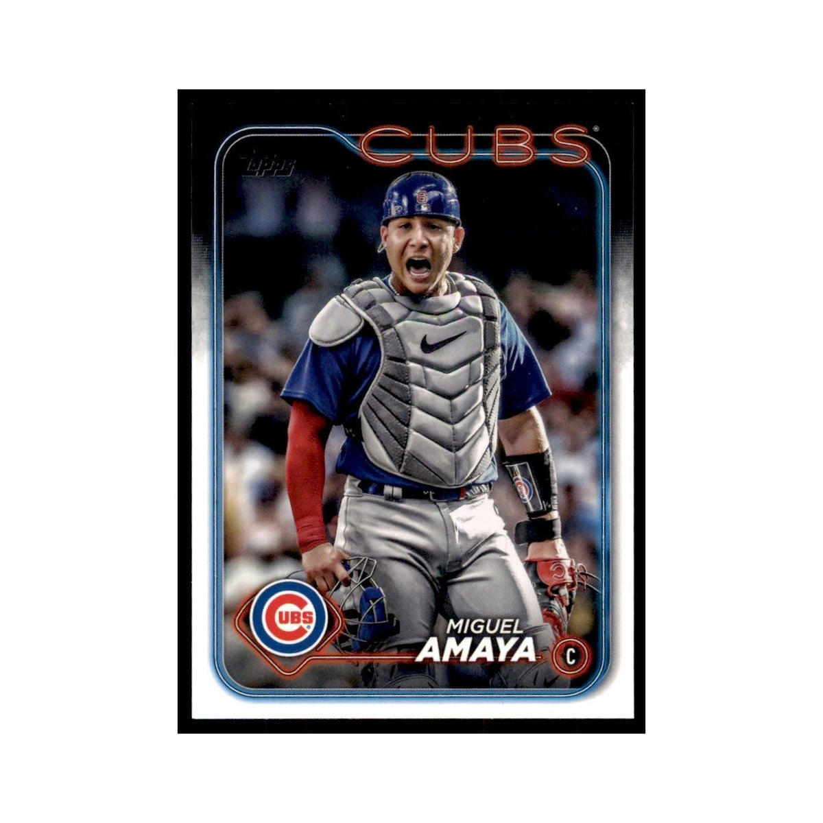 2024 Topps Series 1 Miguel Amaya Cubs #319