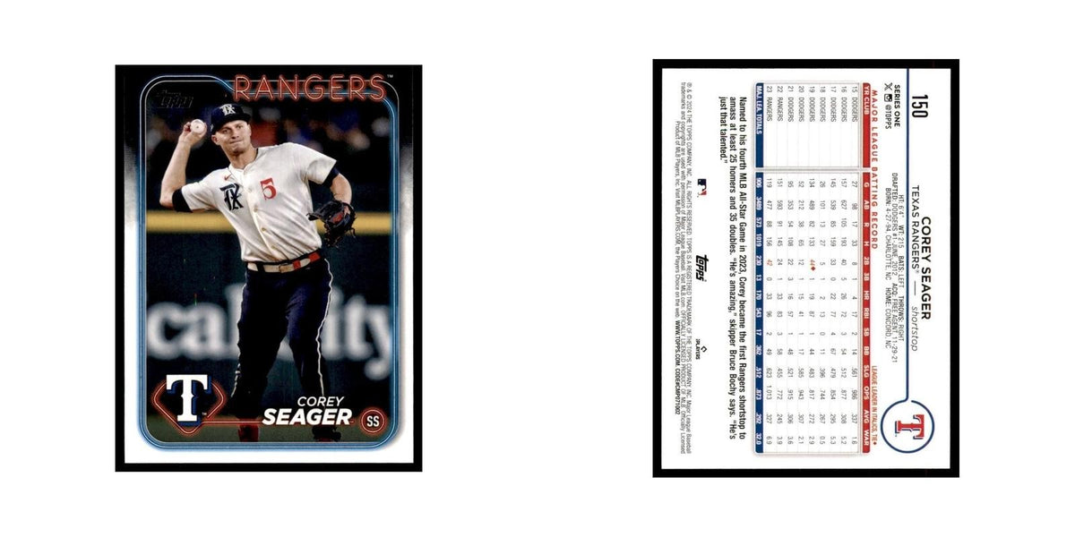 2024 Topps Series 1 Corey Seager Rangers #150