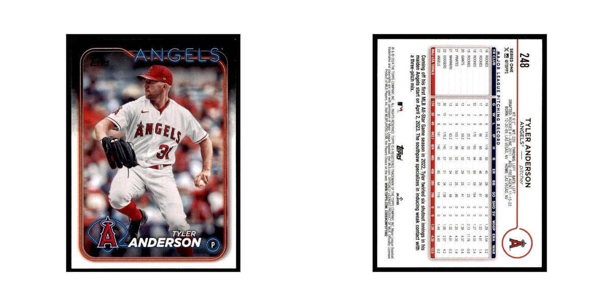 2024 Topps Series 1 Tyler Anderson Angels #248