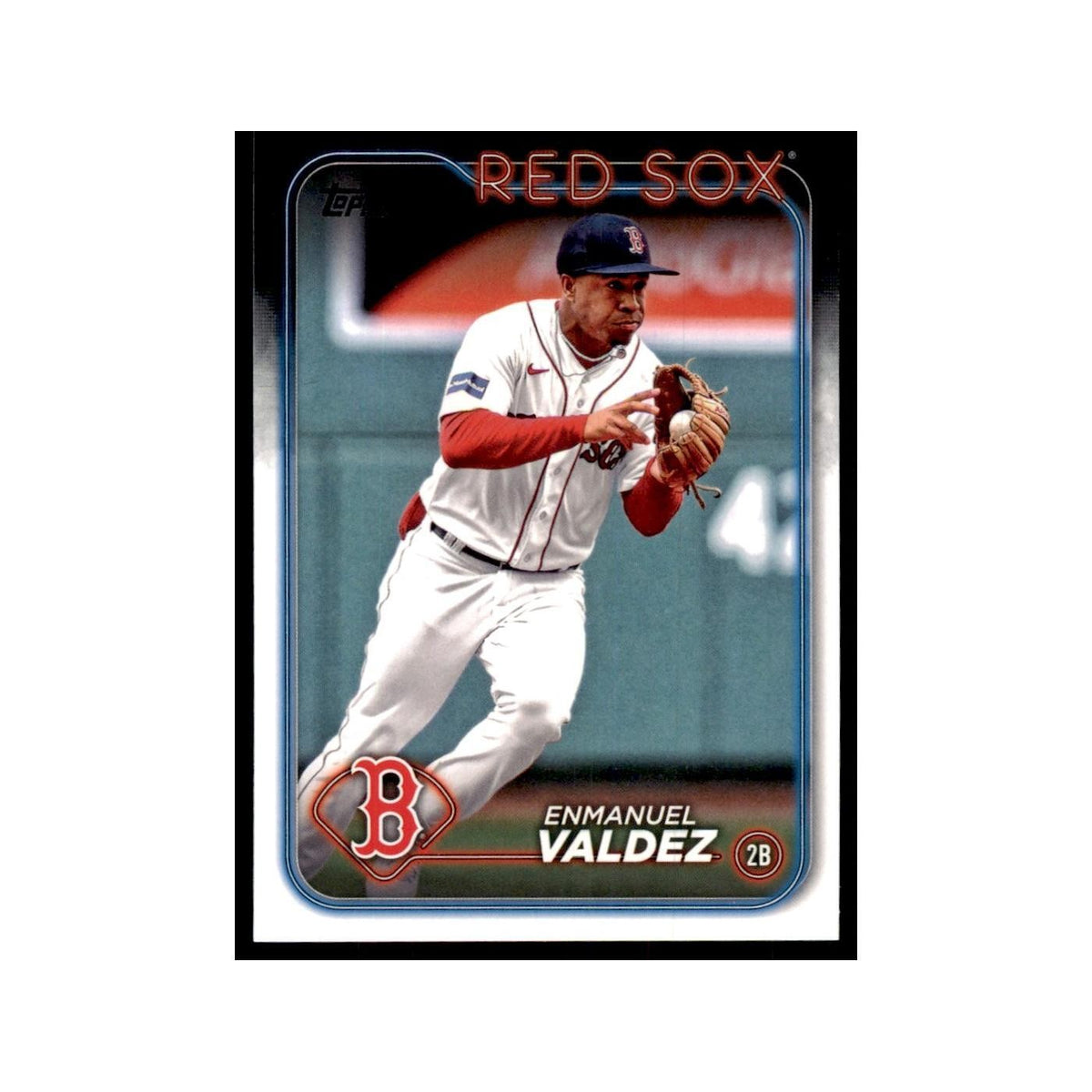 2024 Topps Series 1 Enmanuel Valdez Red Sox #300