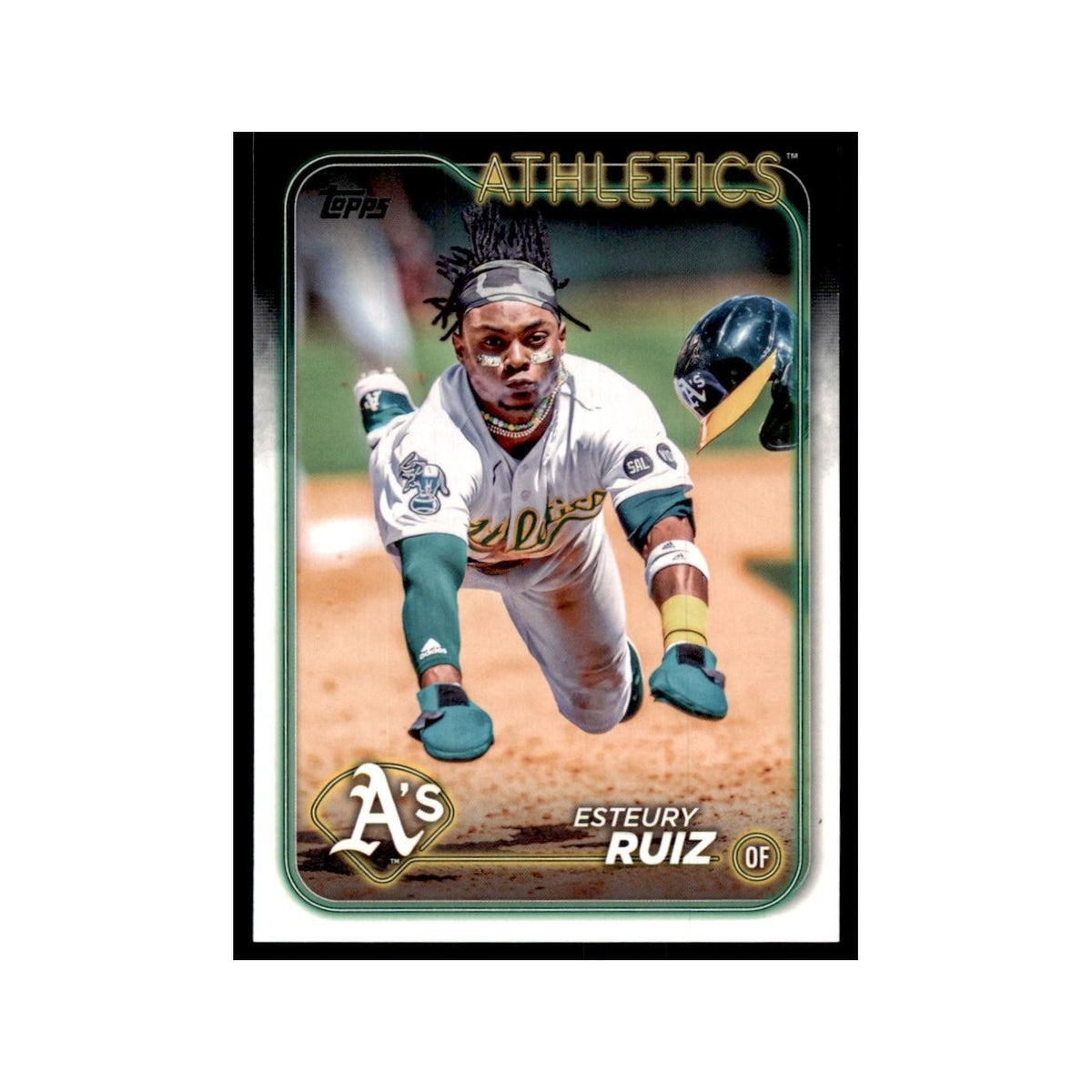 2024 Topps Series 1 Esteury Ruiz Athletics #21