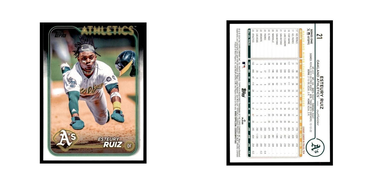 2024 Topps Series 1 Esteury Ruiz Athletics #21