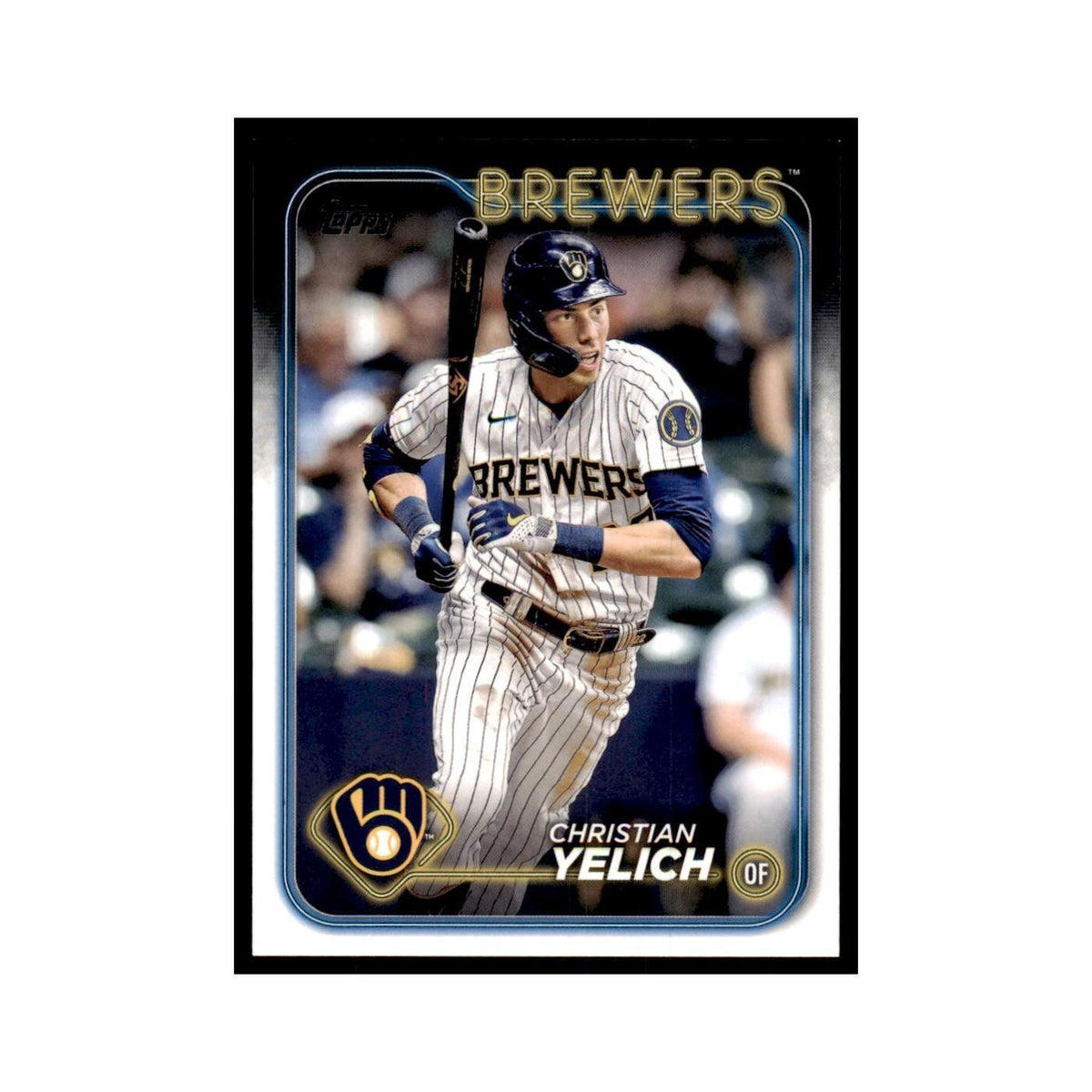 2024 Topps Series 1 Christian Yelich Brewers #145