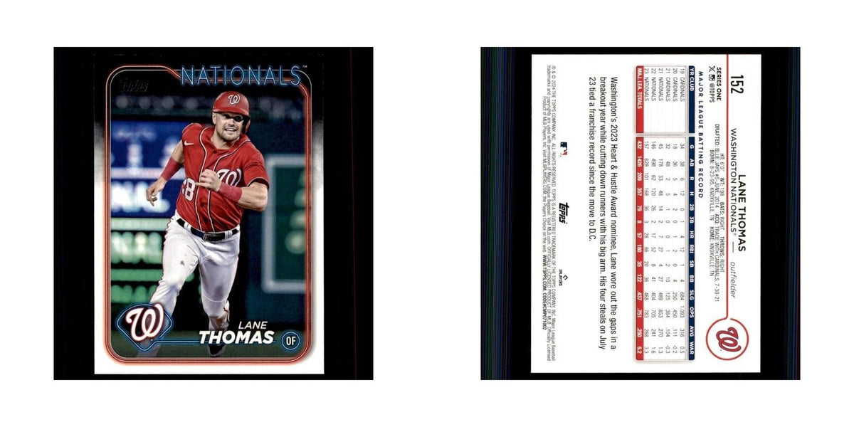 2024 Topps Series 1 Lane Thomas Nationals #152
