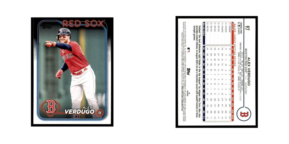 2024 Topps Series 1 Alex Verdugo Red Sox #97