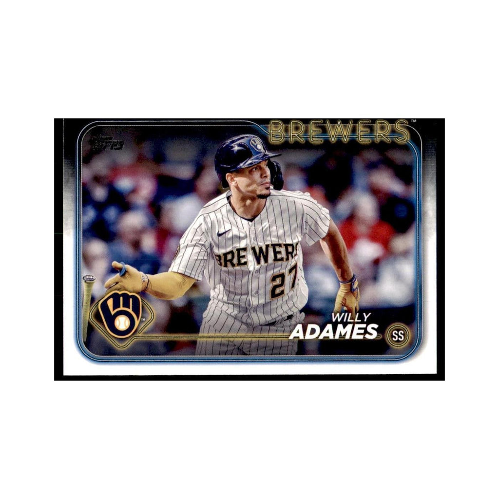 2024 Topps Series 1 Willy Adames Brewers #33