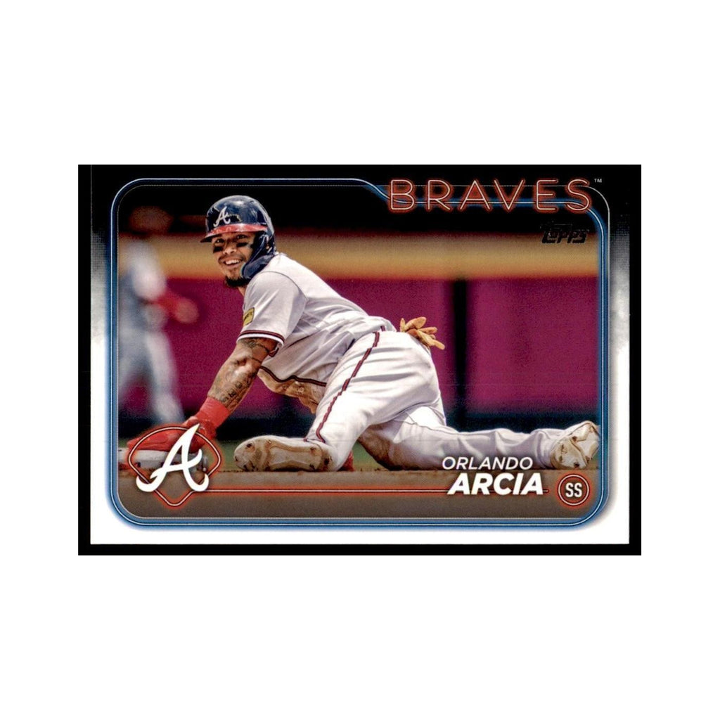 2024 Topps Series 1 Orlando Arcia Braves #88