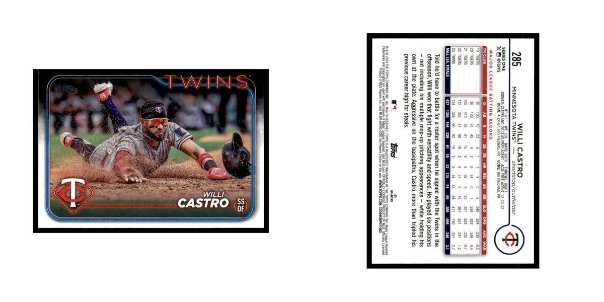 2024 Topps Series 1 Willi Castro Twins #285