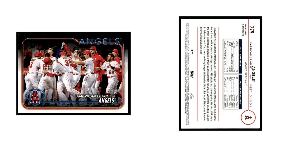 2024 Topps Series 1 Los Angeles Angels Angels #279
