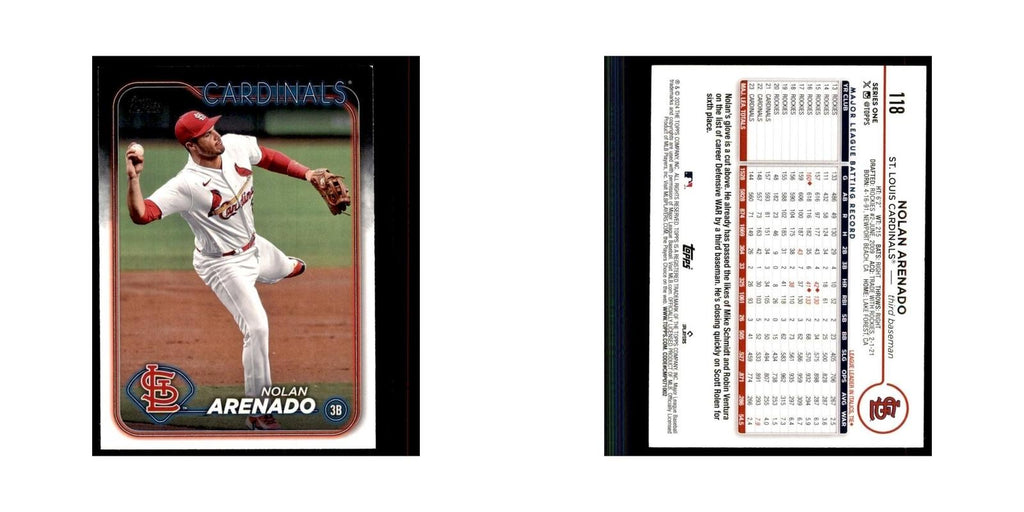 2024 Topps Series 1 Nolan Arenado Cardinals #118
