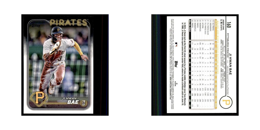 2024 Topps Series 1 Ji Hwan Bae Pirates #160