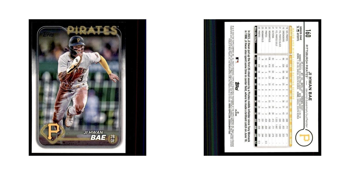 2024 Topps Series 1 Ji Hwan Bae Pirates #160