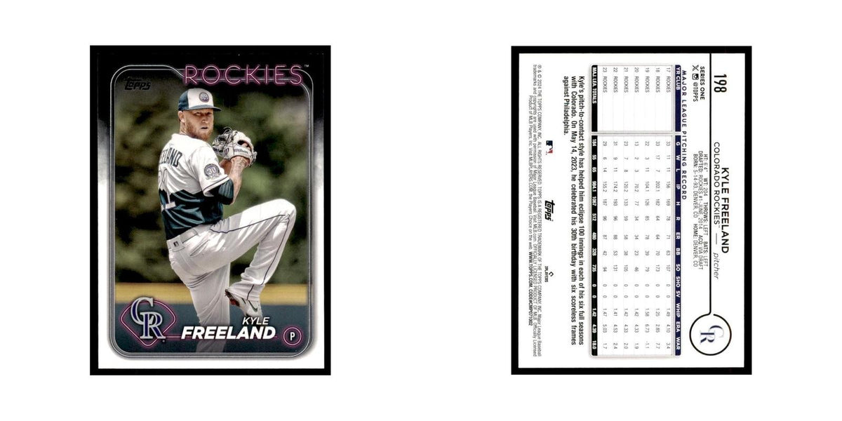 2024 Topps Series 1 Kyle Freeland Rockies #198