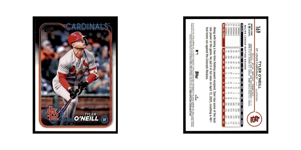 2024 Topps Series 1 Tyler O'Neill Cardinals #169