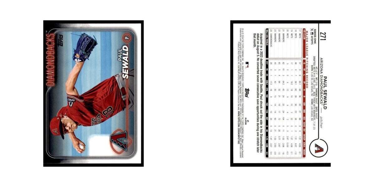 2024 Topps Series 1 Paul Sewald Diamondbacks #271