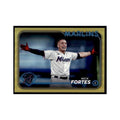 2024 Topps Series 1 Nick Fortes RC Marlins #81
