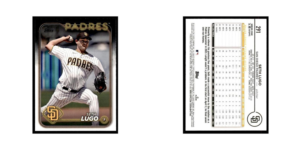 2024 Topps Series 1 Seth Lugo Padres #291