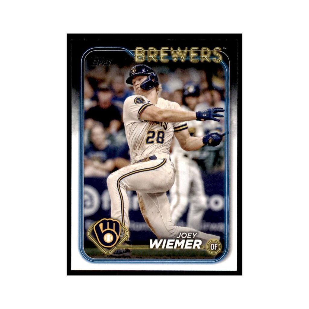 2024 Topps Series 1 Joey Wiemer Brewers #9