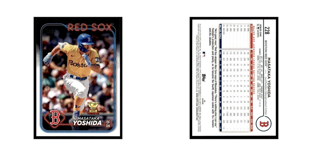 2024 Topps Series 1 Masataka Yoshida Red Sox #228