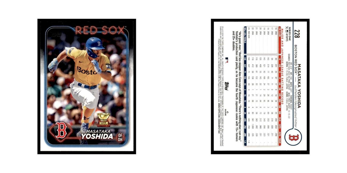 2024 Topps Series 1 Masataka Yoshida Red Sox #228