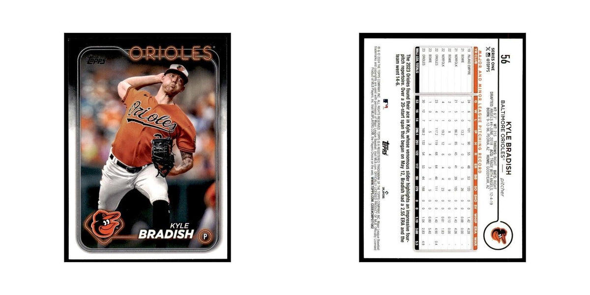 2024 Topps Series 1 Kyle Bradish Orioles #56