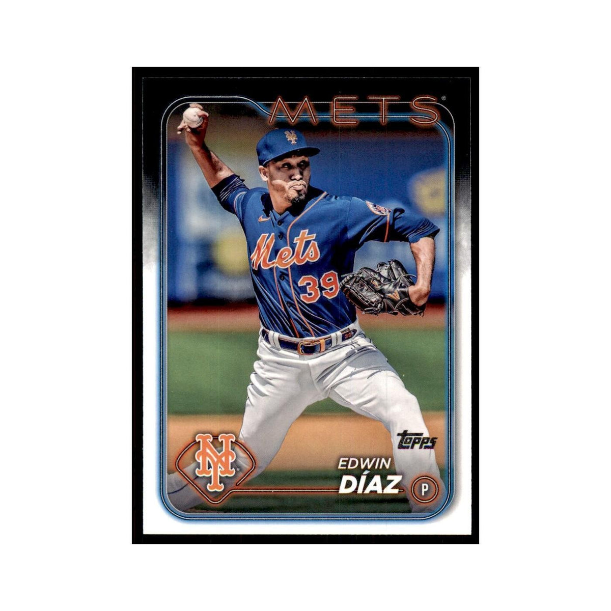 2024 Topps Series 1 Edwin Diaz 1 Mets #120