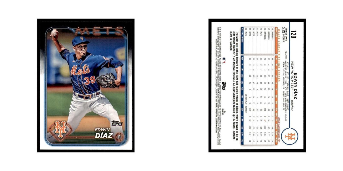2024 Topps Series 1 Edwin Diaz 1 Mets #120