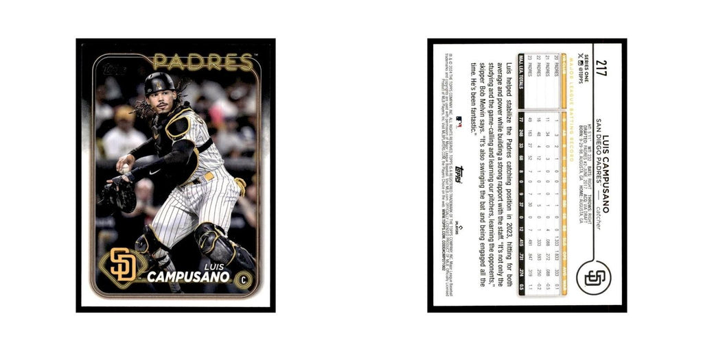 2024 Topps Series 1 Luis Campusano Padres #217
