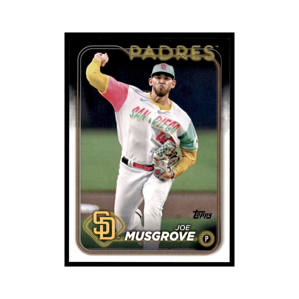2024 Topps Series 1 Joe Musgrove Padres #205