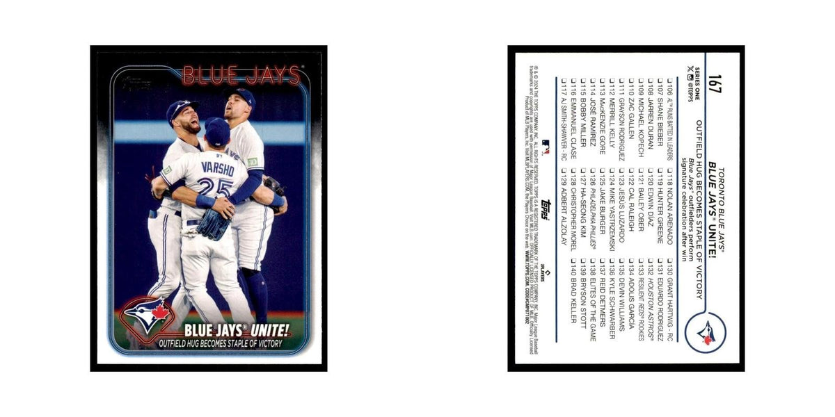 2024 Topps Series 1 George Springer Blue Jays #167