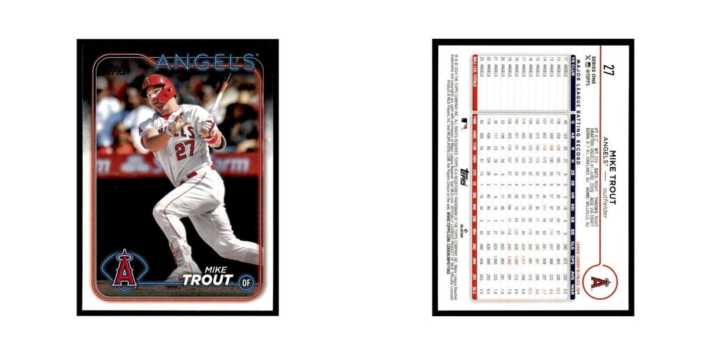 2024 Topps Series 1 Mike Trout Angels #27