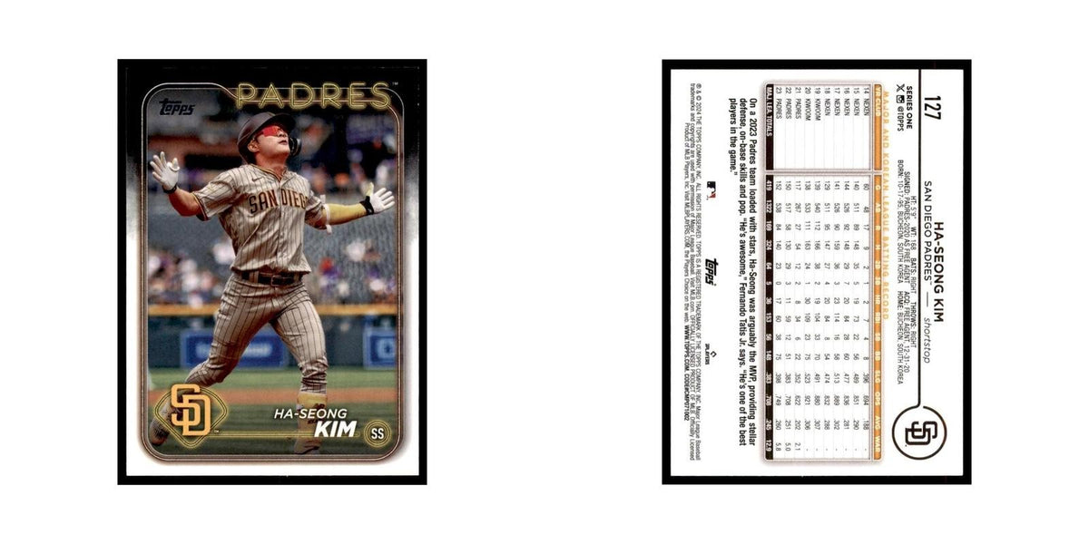 2024 Topps Series 1 Ha-Seong Kim Padres #127