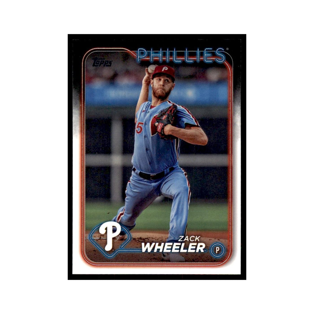 2024 Topps Series 1 Zack Wheeler Phillies #262