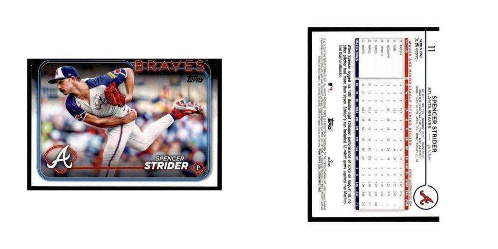 2024 Topps Series 1 Spencer Strider Braves #11