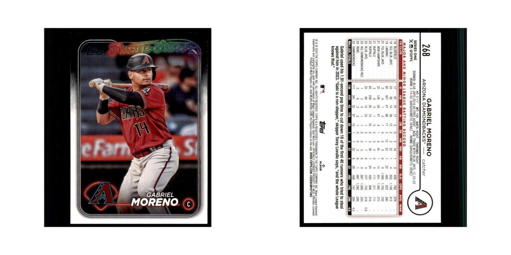 2024 Topps Series 1 Gabriel Moreno Diamondbacks #268