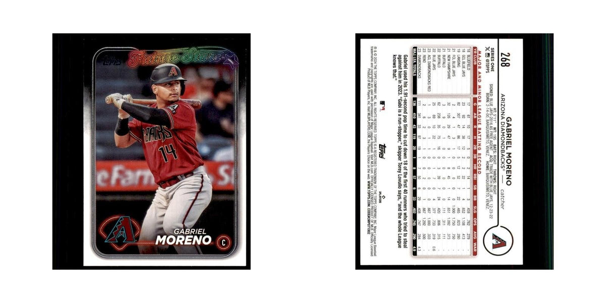 2024 Topps Series 1 Gabriel Moreno Diamondbacks #268
