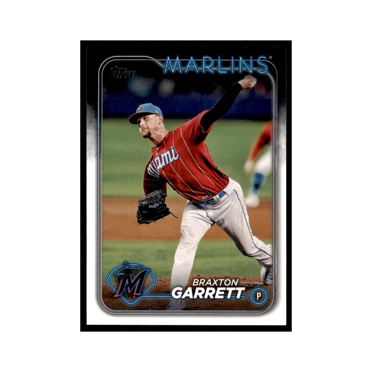 2024 Topps Series 1 Braxton Garrett Marlins #323