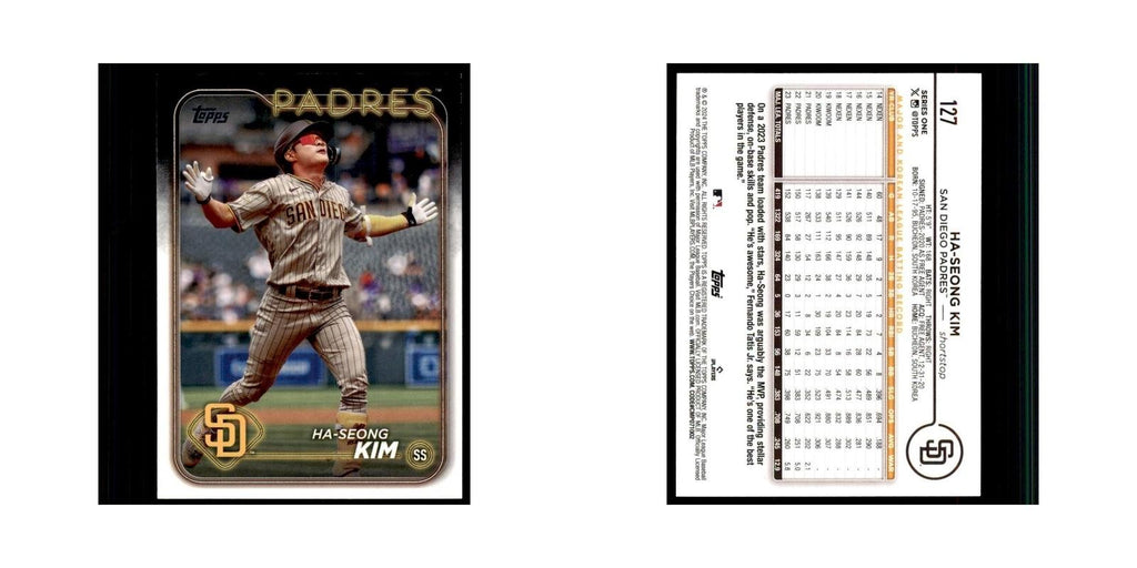 2024 Topps Series 1 Ha-Seong Kim Padres #127