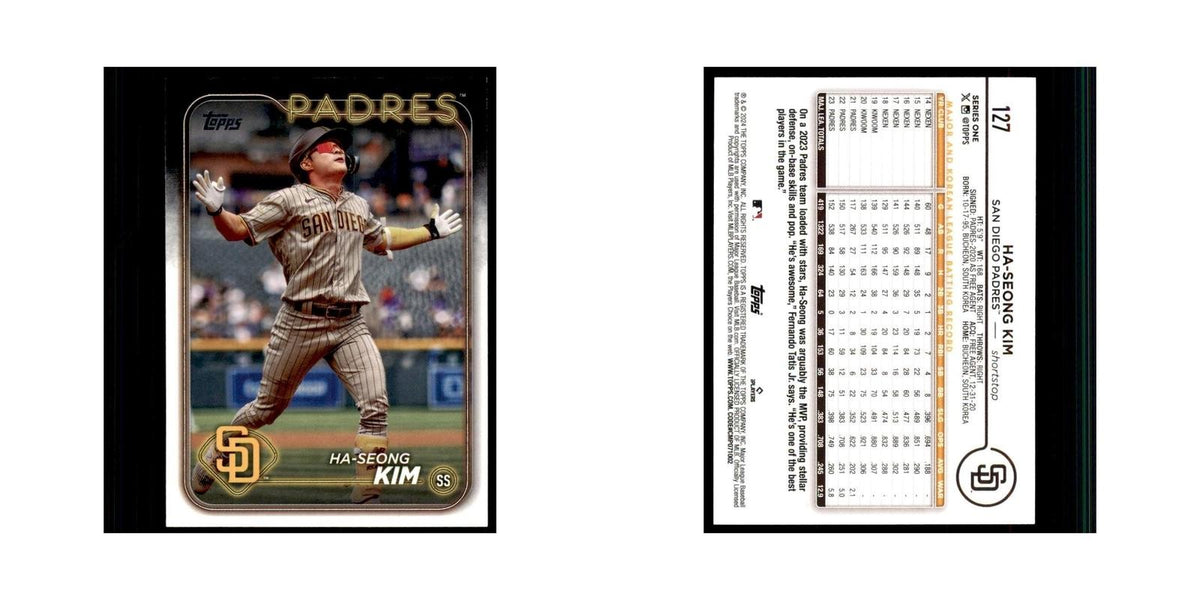 2024 Topps Series 1 Ha-Seong Kim Padres #127