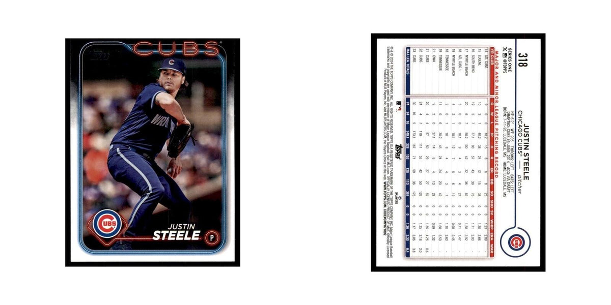 2024 Topps Series 1 Justin Steele Cubs #318