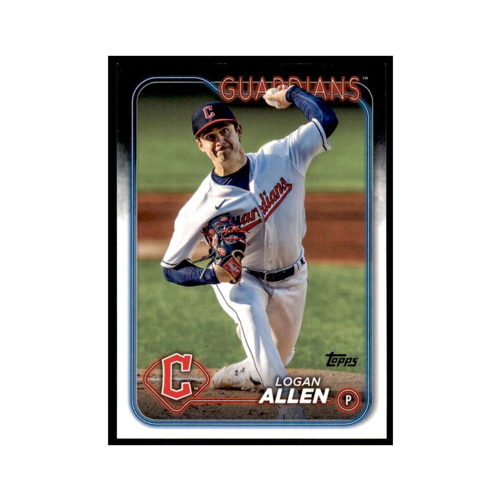 2024 Topps Series 1 Logan Allen Guardians #339