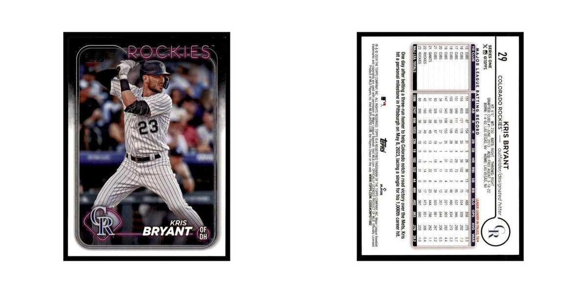 2024 Topps Series 1 Kris Bryant Rockies #29