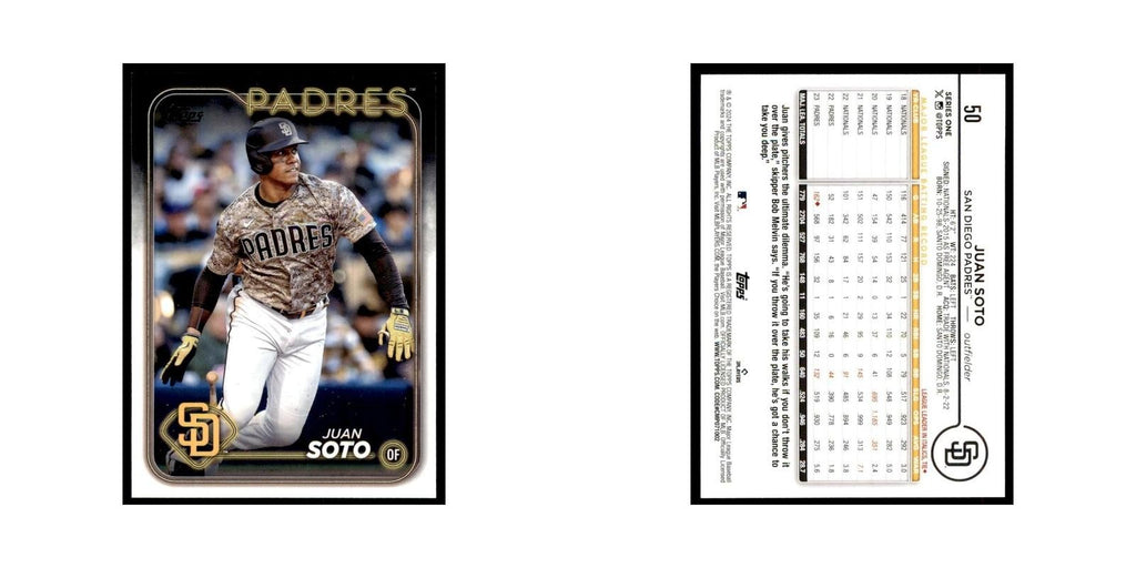 2024 Topps Series 1 Juan Soto Padres #50