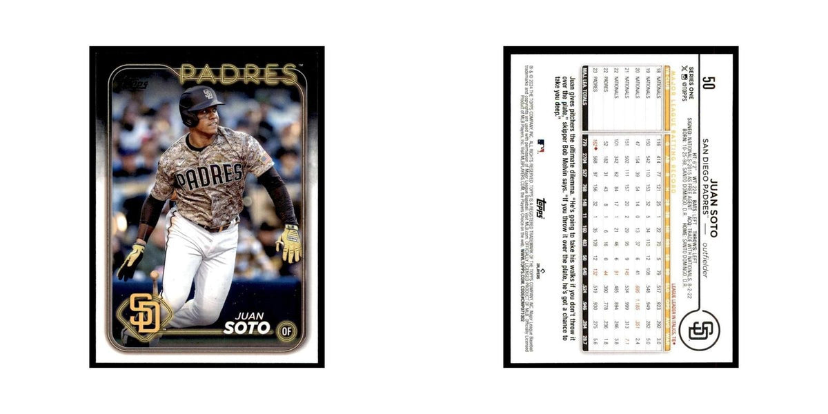 2024 Topps Series 1 Juan Soto Padres #50