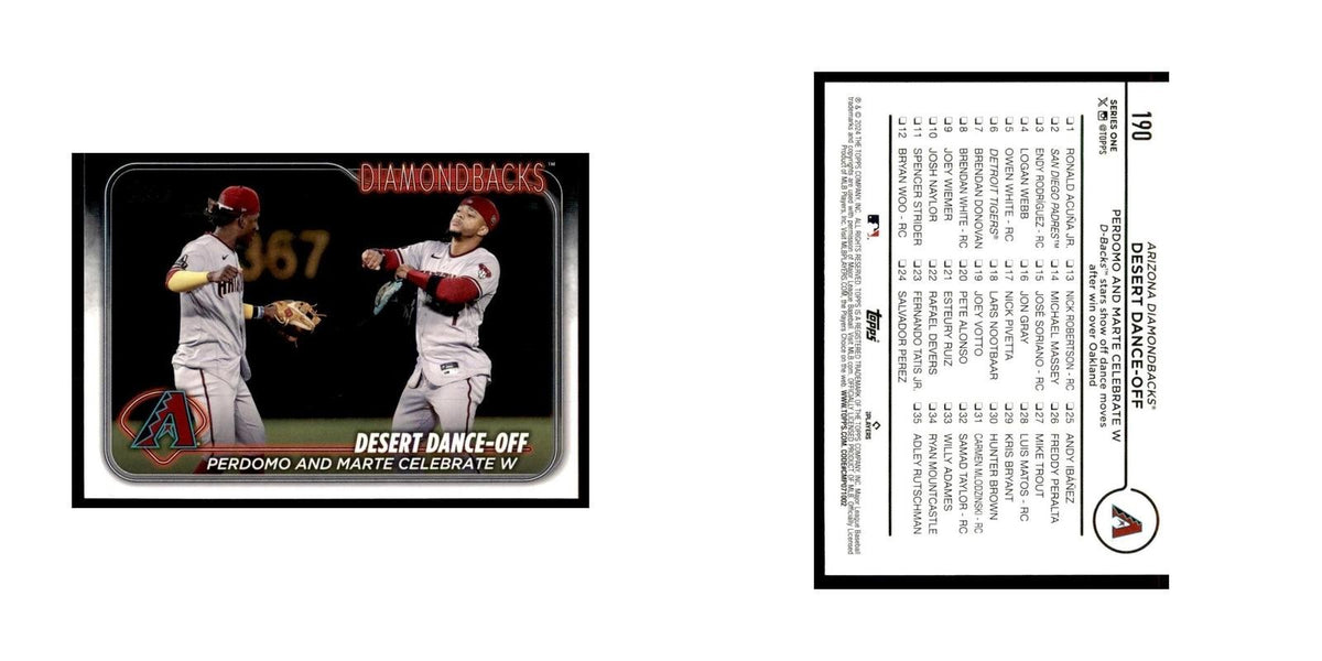 2024 Topps Series 1 Geraldo Perdomo Diamondbacks #190