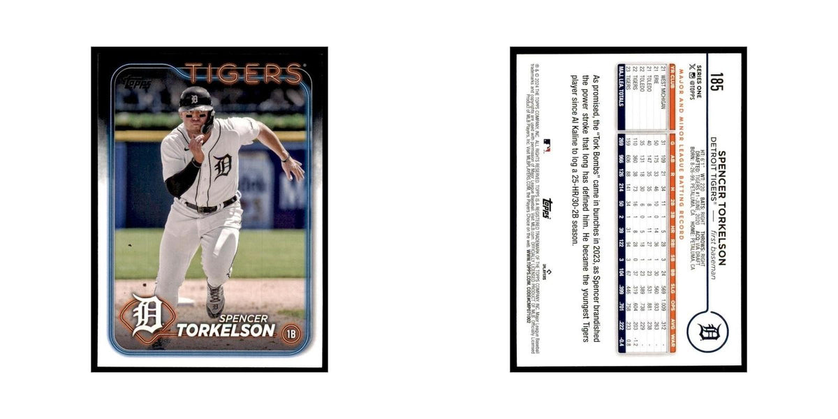 2024 Topps Series 1 Spencer Torkelson Tigers #185