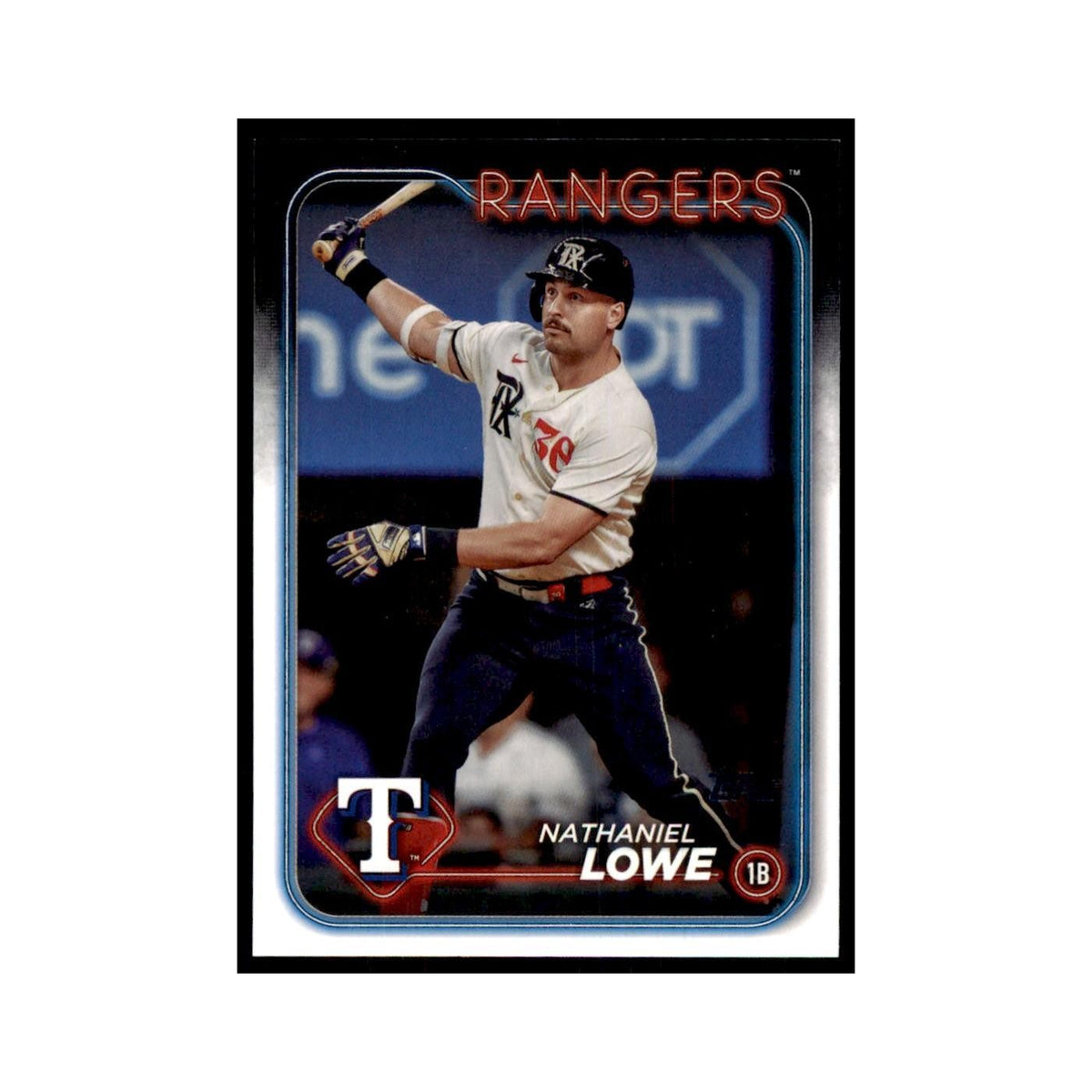2024 Topps Series 1 Nathaniel Lowe Rangers #174