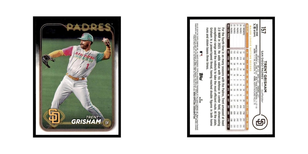 2024 Topps Series 1 Trent Grisham Padres #157